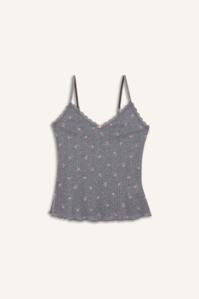 تانك توب قطن فلورال