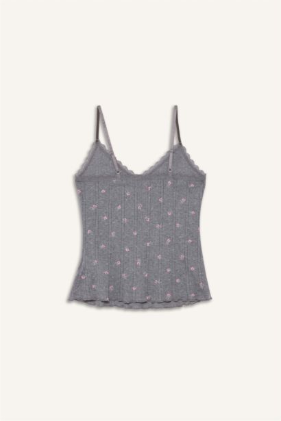 تانك توب قطن فلورال