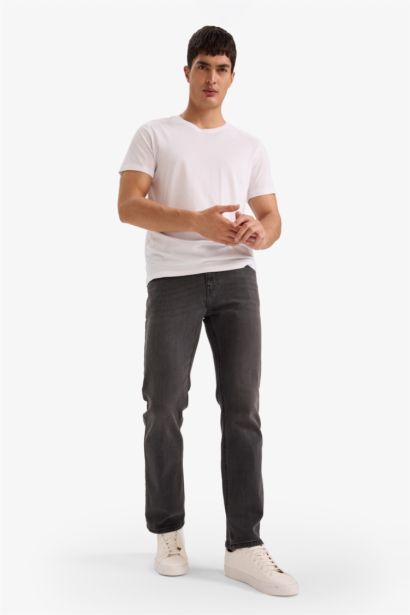 Sergio Regular Fit Normal Kalıp Normal Bel Boru Paça Jean Pantolon