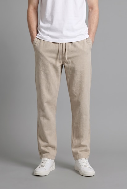 %100 Pamuk Baggy Fit Pantolon