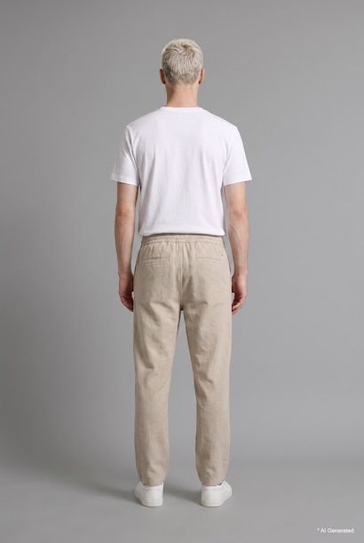 Baggy Fit 100% Cotton Trousers
