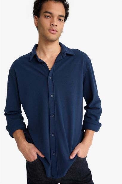 Regular Fit Cotton Long Sleeve Shirt