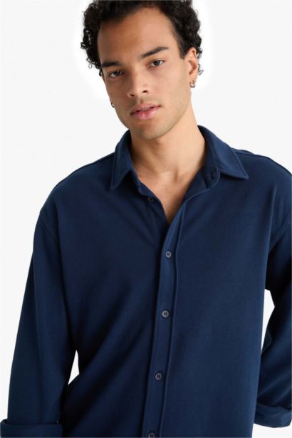 Regular Fit Cotton Long Sleeve Shirt