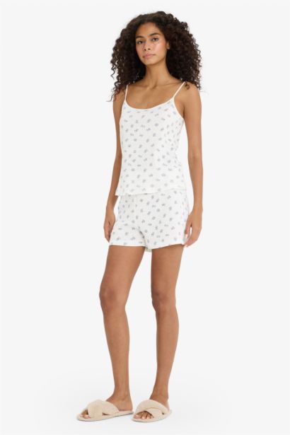 سيت قصة عادية بحمالات من Fall in Love - قطعتين