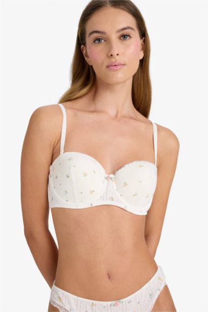 Fall in Love With Lace With Pad Bra