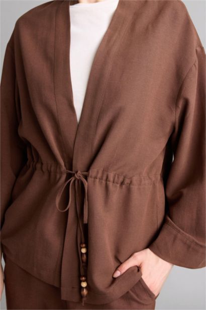 Relaxed Fit Keten Gömlek