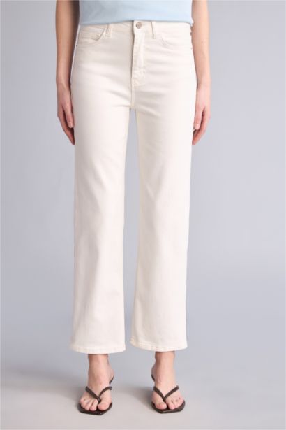 Укороченные джинсы Comfort Straight с нормальной посадкой