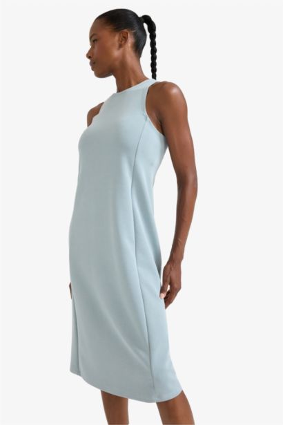 DeFactoFit Modal Sleeveless Midi Dress