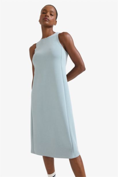 DeFactoFit Modal Sleeveless Midi Dress