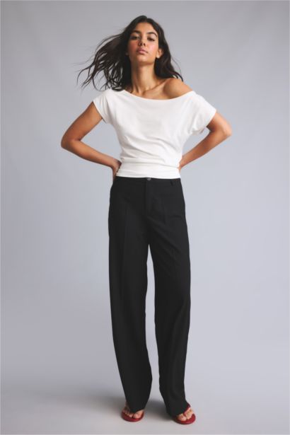 Straight Fit Pantolon