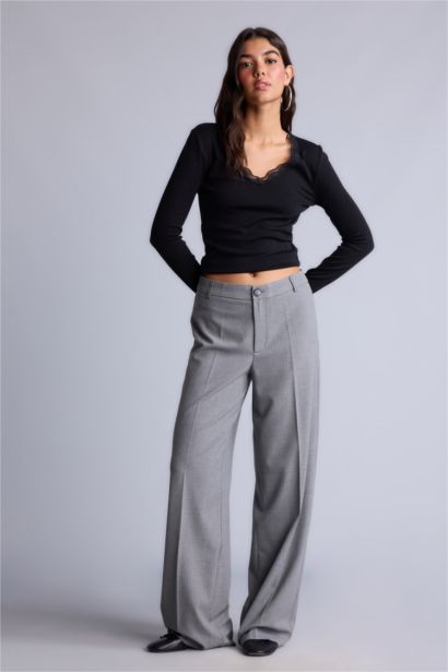 Straight Fit Pantolon
