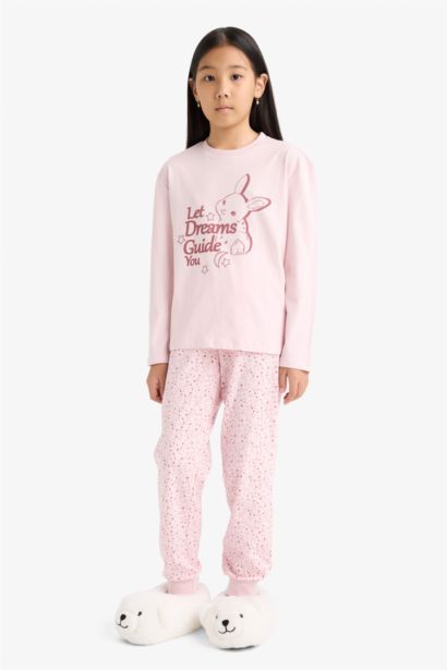 Girl Regular Fit 2 Piece Pajama Set