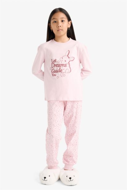 Girl Regular Fit 2 Piece Pajama Set