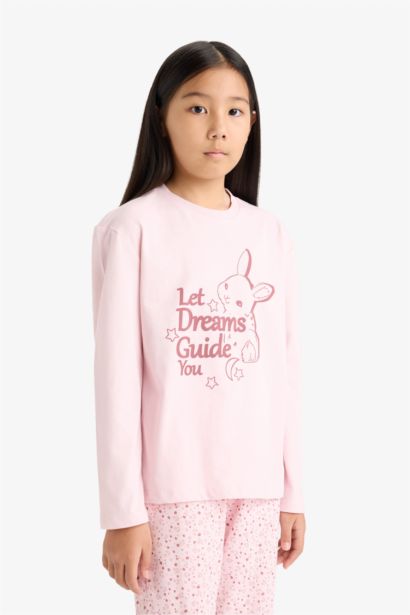 Girl Regular Fit 2 Piece Pajama Set