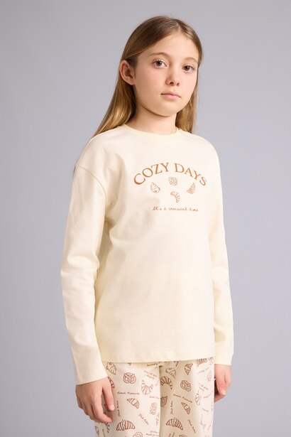 2 piece Regular Fit Knitted Pyjamas