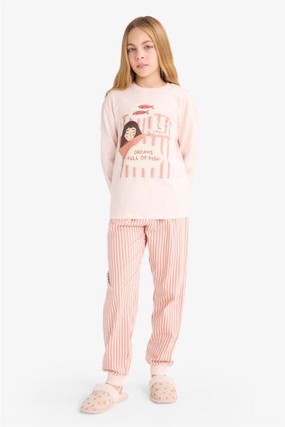 2 piece Regular Fit Knitted Pyjamas