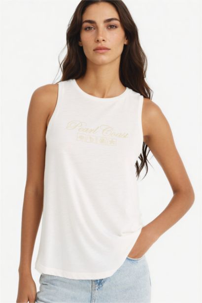 تيشيرت كت قصة مريحة برقبة مستديرة