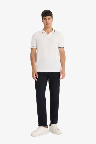 Regular Fit Resort Neck Polo T-Shirt