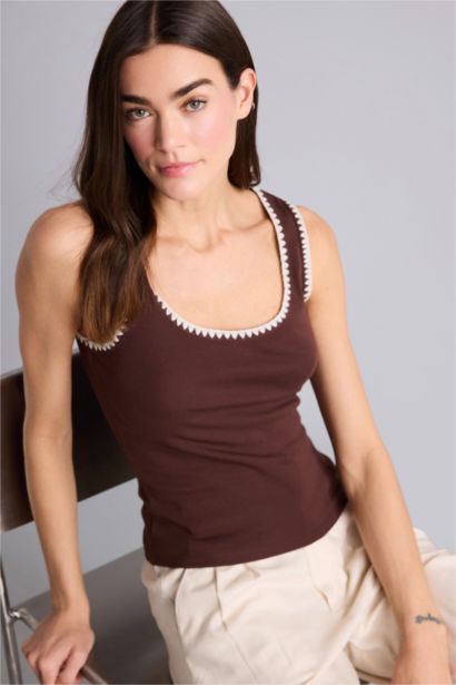 Sade Slım Fıt Ribana Atlet