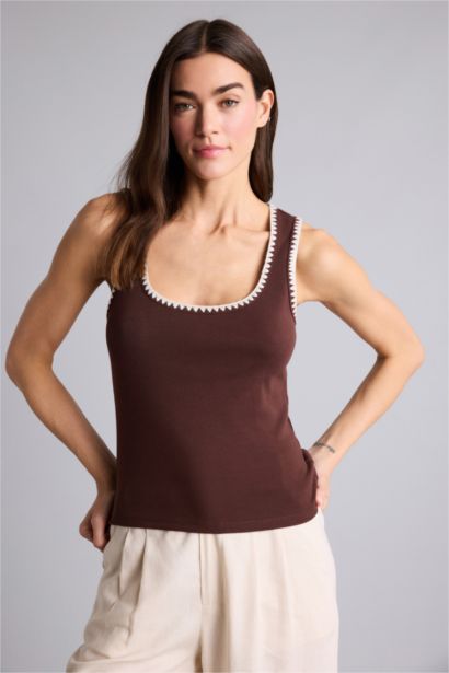 Sade Slım Fıt Ribana Atlet