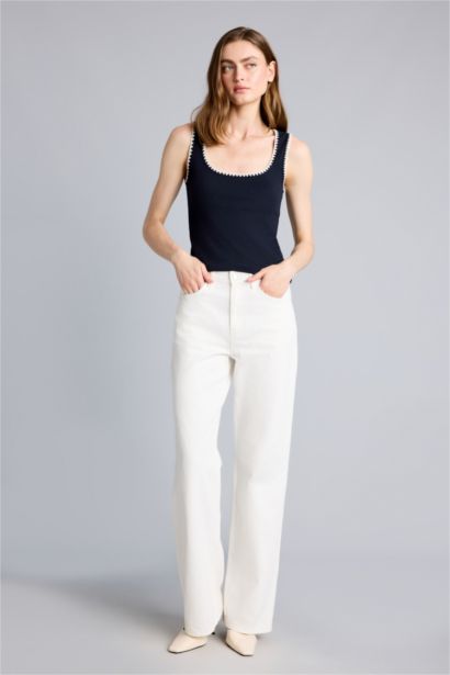 Slim Fit Ribana Atlet