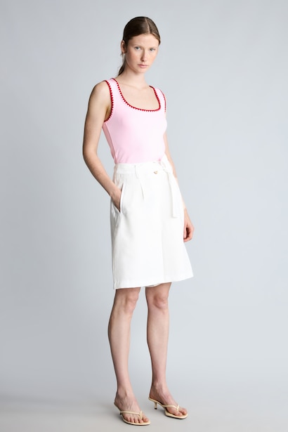 Slim Fit Yuvarlak Yaka Atlet