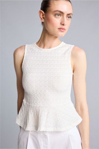 Slim Fit Crew Neck Tank Top