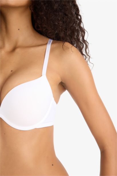 Kaplı Full Push Up Tişört Bra