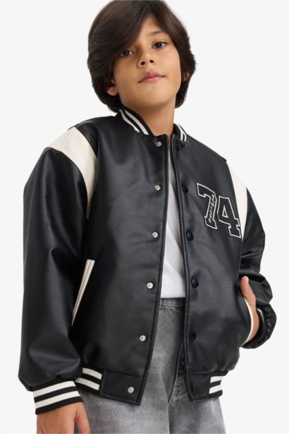 Boy Waterproof Bomber Jacket