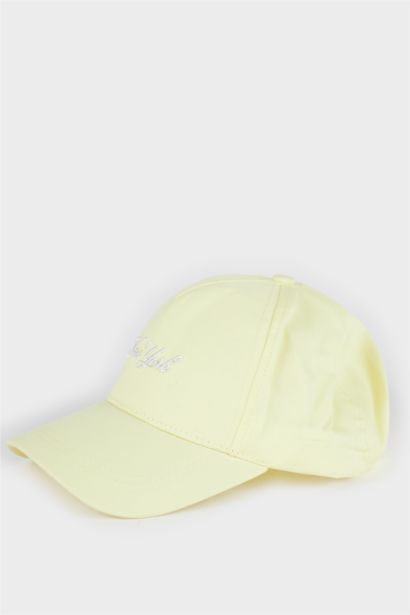 Kadın Pamuklu Cap Şapka