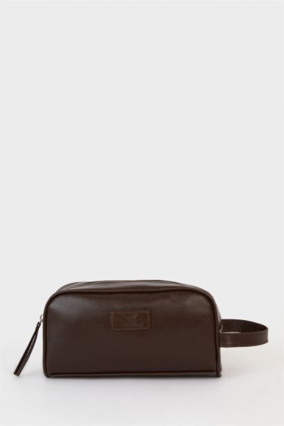 Erkek Suni Deri El Çantası