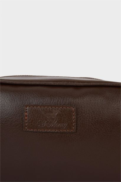 Erkek Suni Deri El Çantası