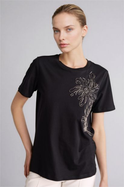 Regular Fıt Penye Kısa Kollu Tişört