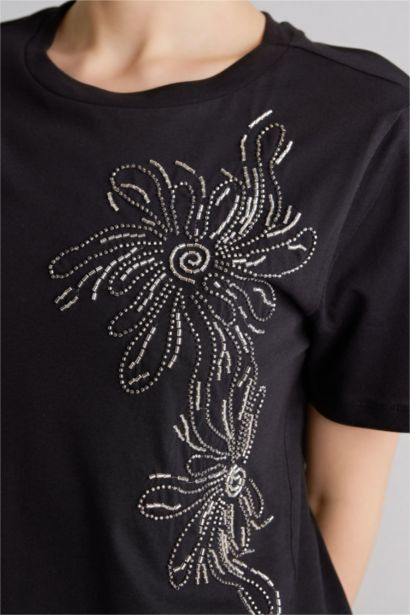 Regular Fıt Penye Kısa Kollu Tişört