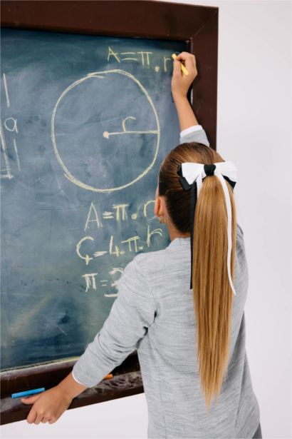 Barrette avec nœud pour fille