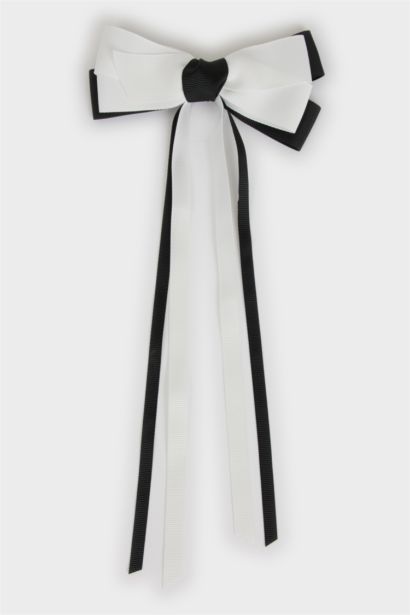 Barrette avec nœud pour fille