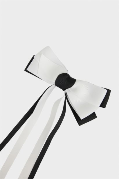 Barrette avec nœud pour fille