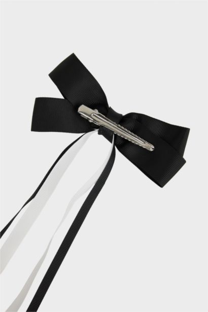 Barrette avec nœud pour fille