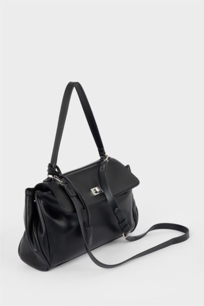 Suni Deri Çapraz Çanta