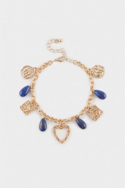 Woman Golden Charms Bracelet
