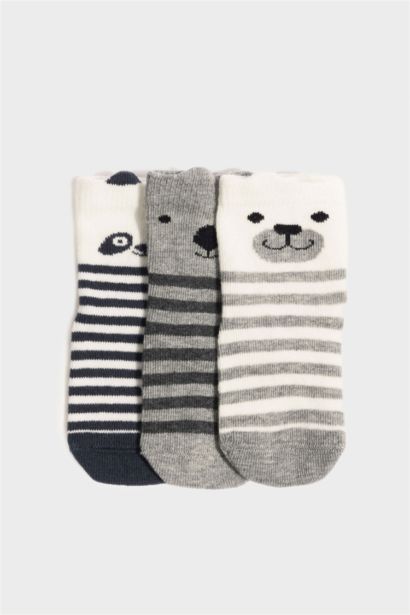 قطن بطباعة الحيوان من 3 قطع