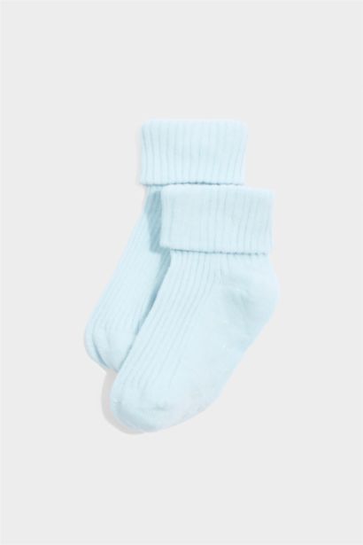 Lot de 5 Chaussettes longues coton antidérapantes pour bébé garçon