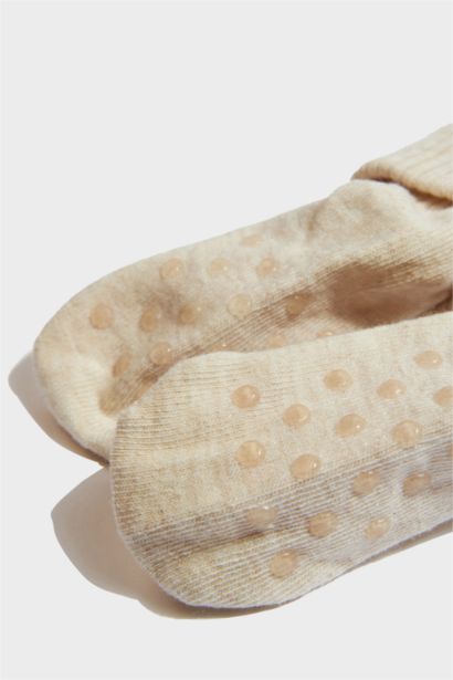 Lot de 5 Chaussettes longues coton antidérapantes pour bébé garçon