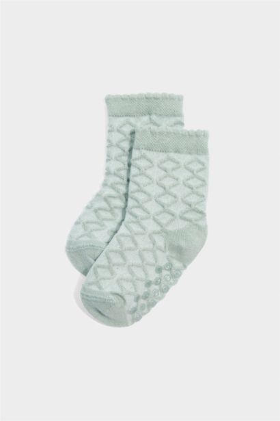 Baby Girl Printed 3 piece Long Cotton Socks