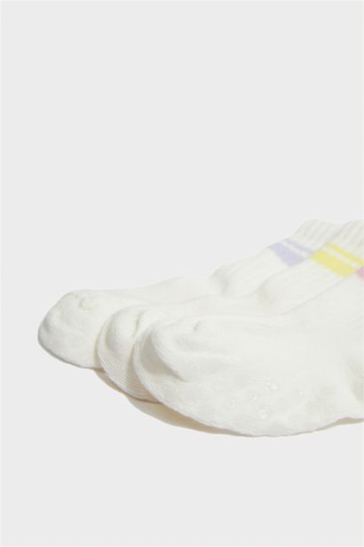 Baby Girl 3 Piece Cotton Long Socks