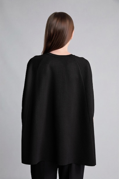 Gilet en maille à col rond Coupe régulière décontractée