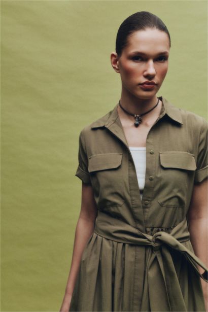 Kadın 2'li Sallantılı Gold Silver Kolye