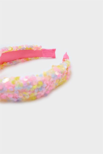 Kız Çocuk Renkli Pullu Taç