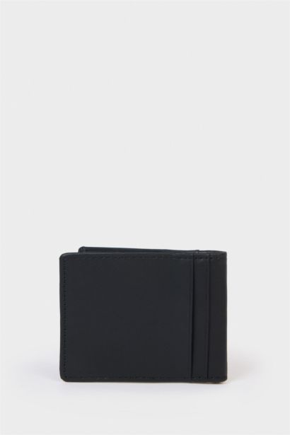 Man Faux Leather Wallets