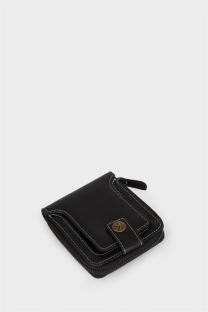 Man Faux Leather Wallets